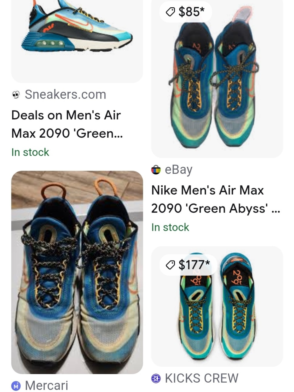Nike Air Max 2090 'Green Abyss' Men Size 15 - Picture 9 of 9